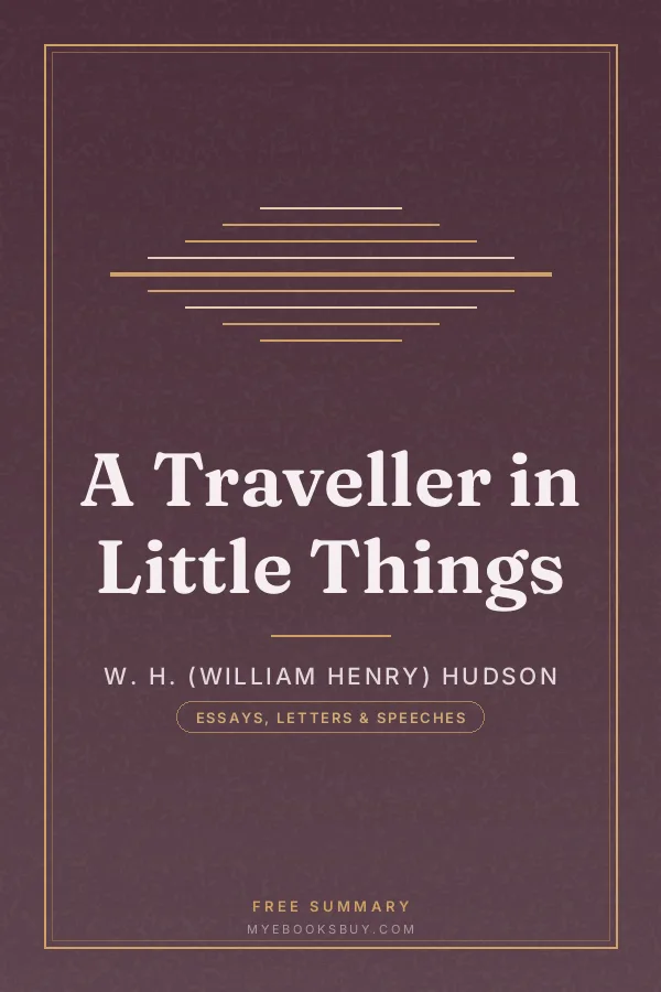 Cover of A Traveller in Little Things