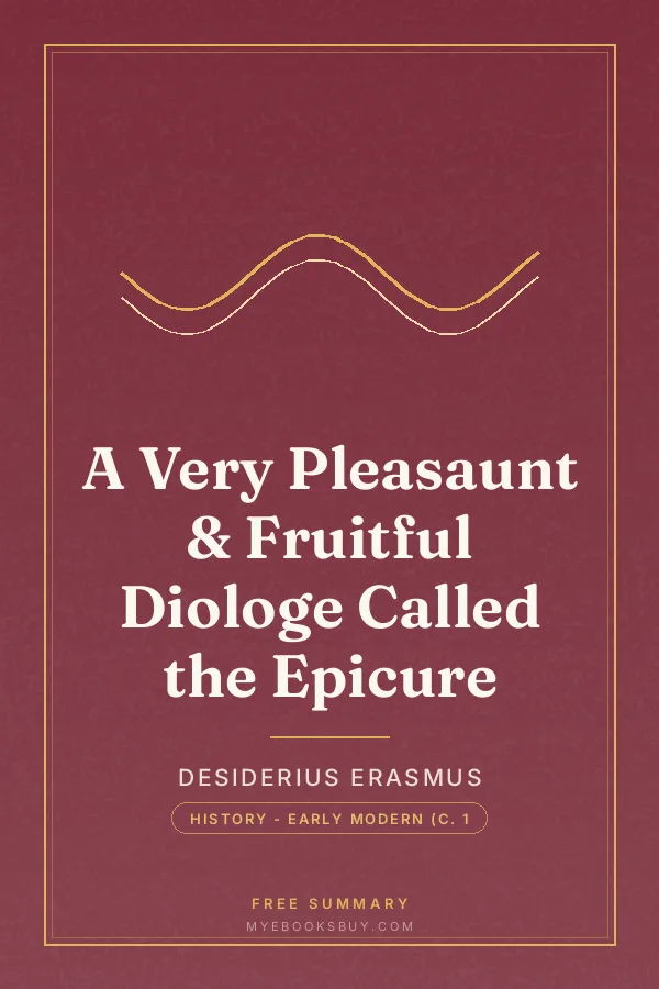 Cover of A Very Pleasaunt & Fruitful Diologe Called the Epicure