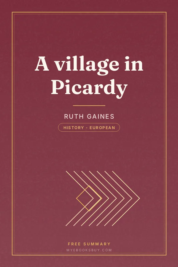 Cover of A village in Picardy