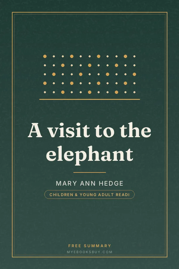 Cover of A visit to the elephant