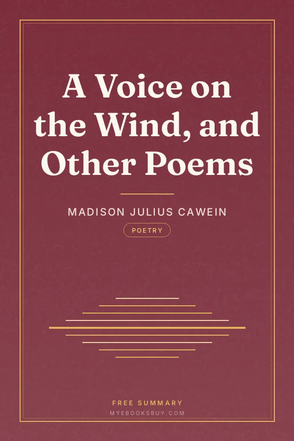 Cover of A Voice on the Wind, and Other Poems