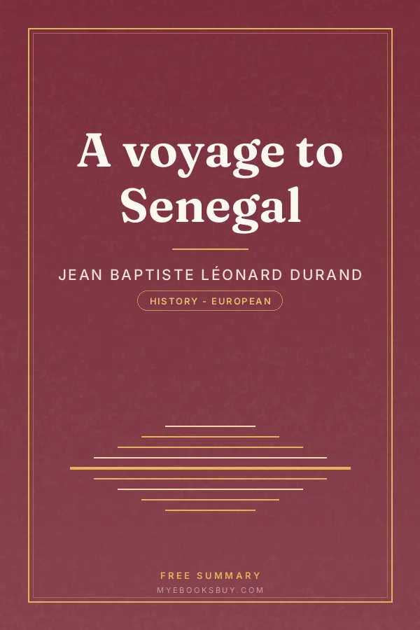 Cover of A voyage to Senegal
