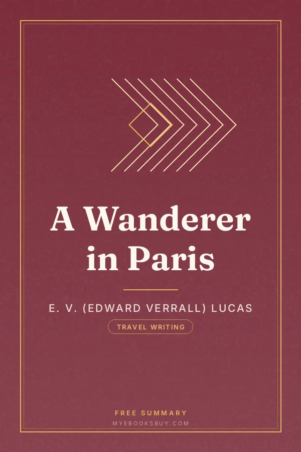 Cover of A Wanderer in Paris