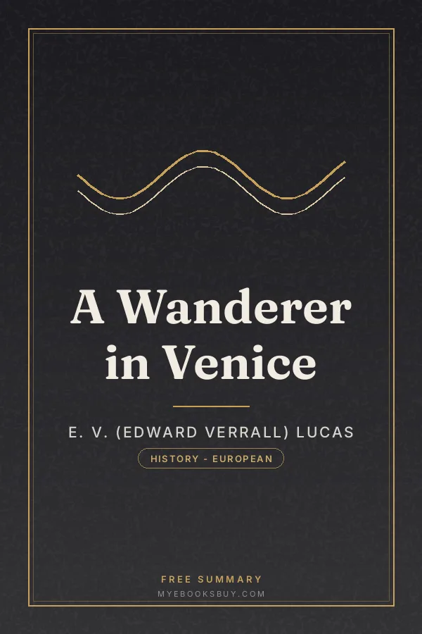 Cover of A Wanderer in Venice