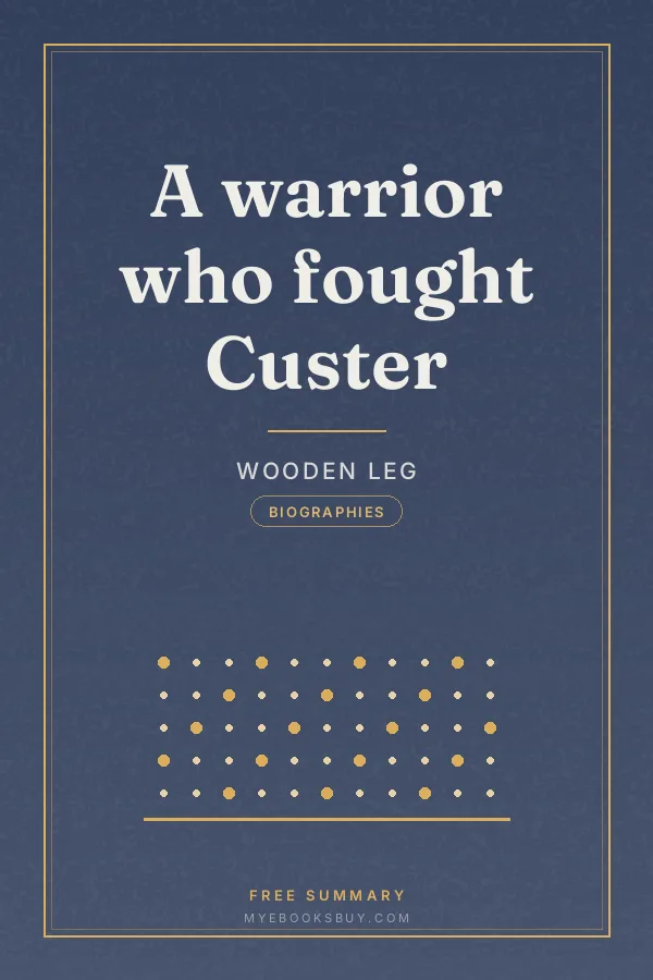 Cover of A warrior who fought Custer