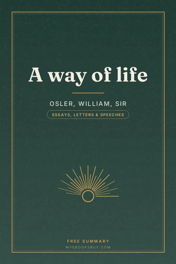 Cover of A way of life
