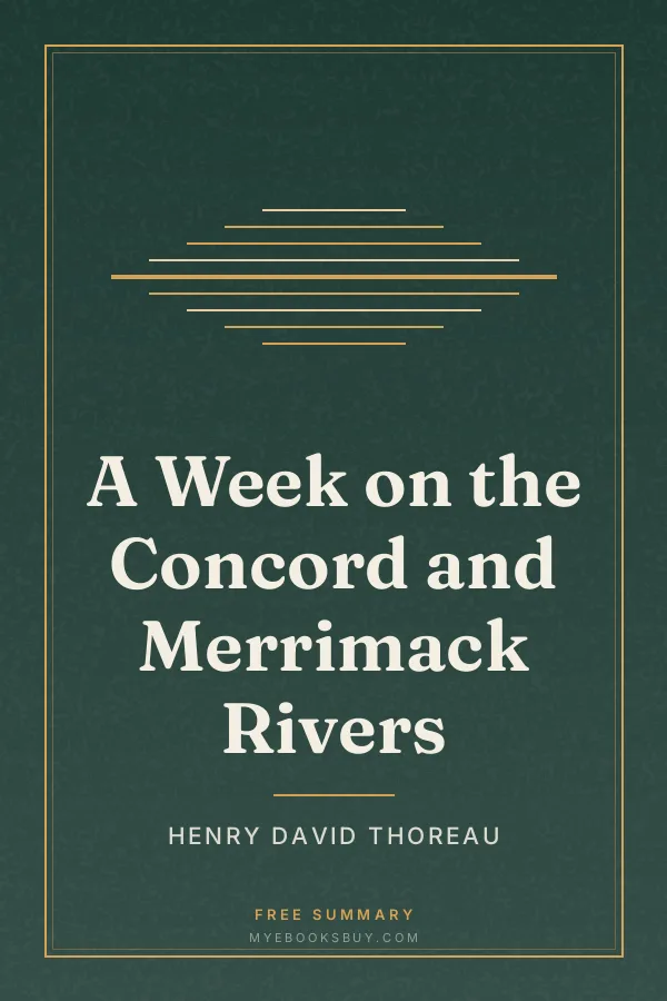 Cover of A Week on the Concord and Merrimack Rivers