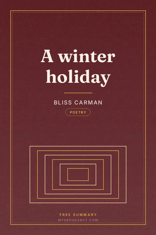 Cover of A winter holiday