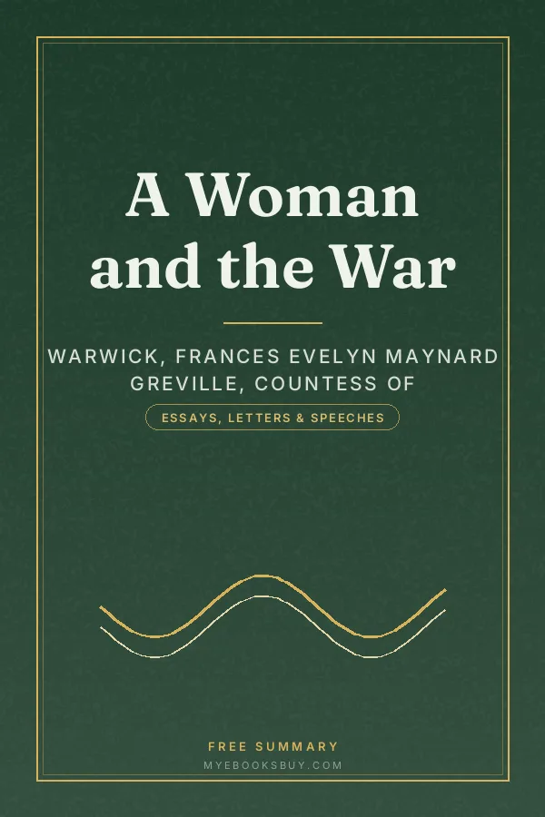 Cover of A Woman and the War