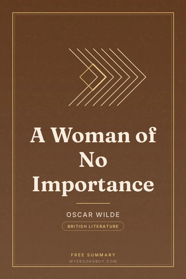 Cover of A Woman of No Importance