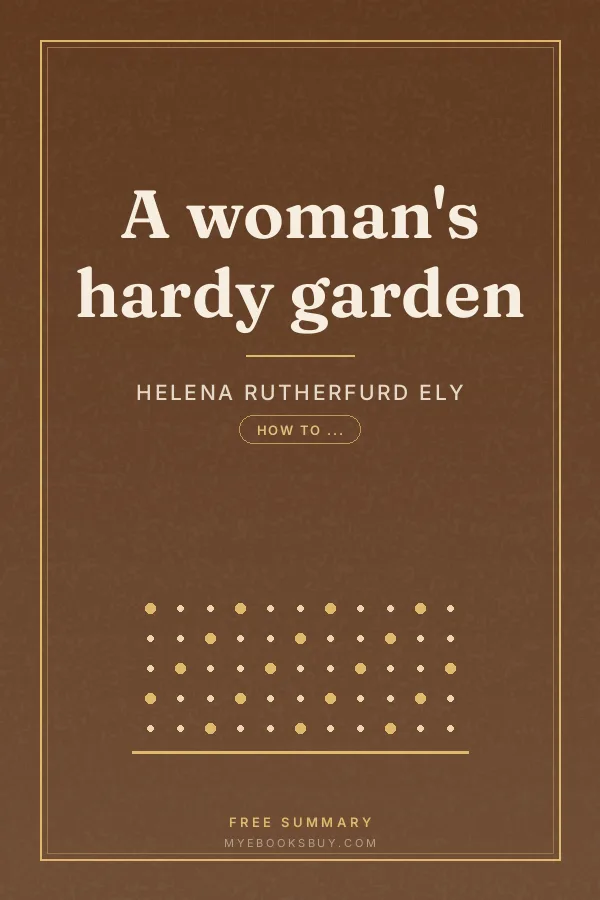 Cover of A woman's hardy garden