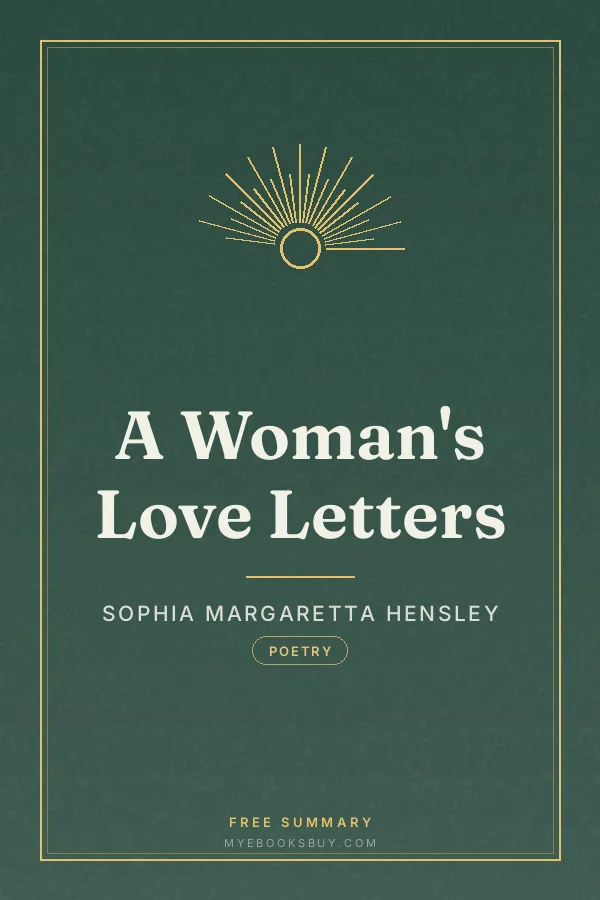 Cover of A Woman's Love Letters