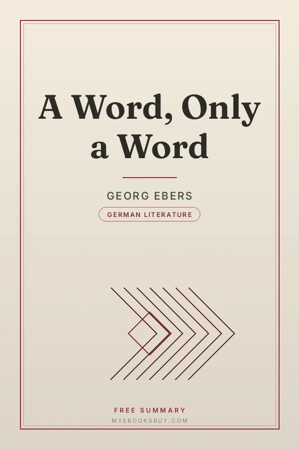 Cover of A Word, Only a Word