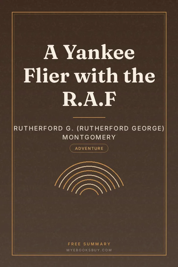 Cover of A Yankee Flier with the R.A.F