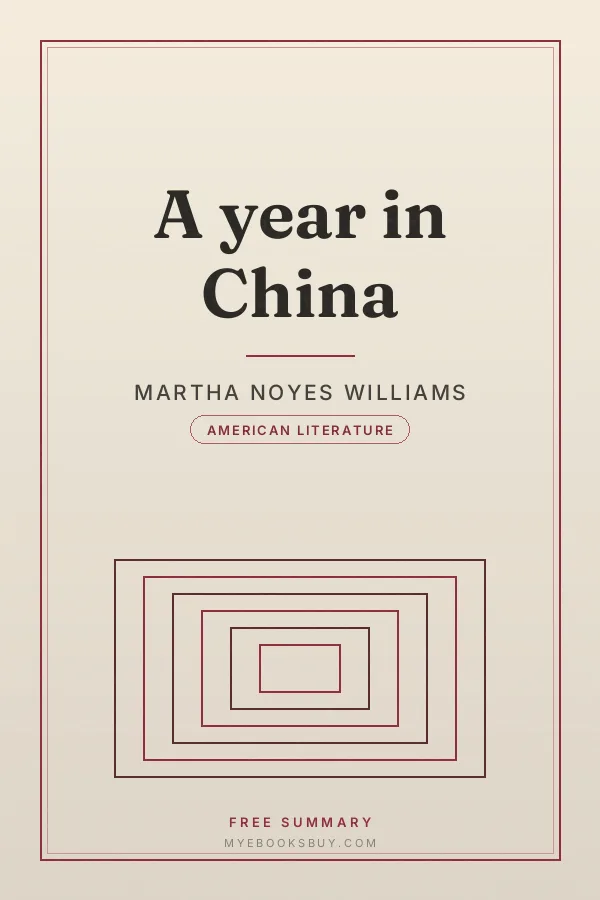 Cover of A year in China