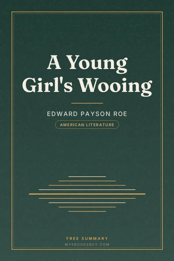 Cover of A Young Girl's Wooing