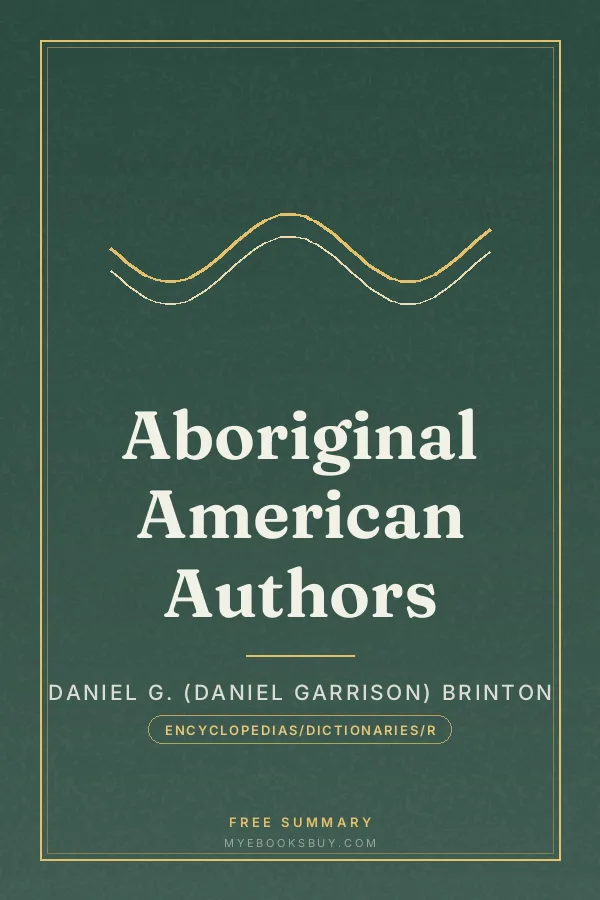 Cover of Aboriginal American Authors