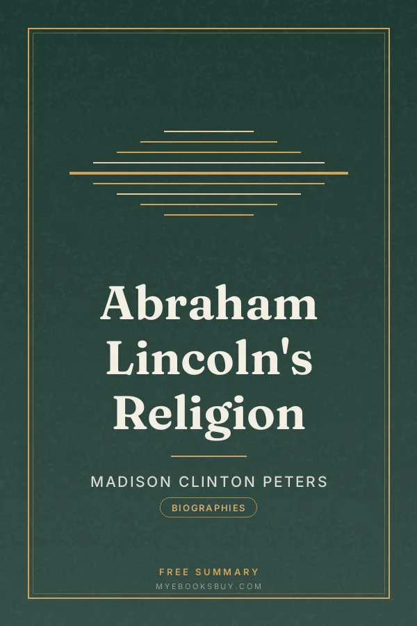 Cover of Abraham Lincoln's Religion