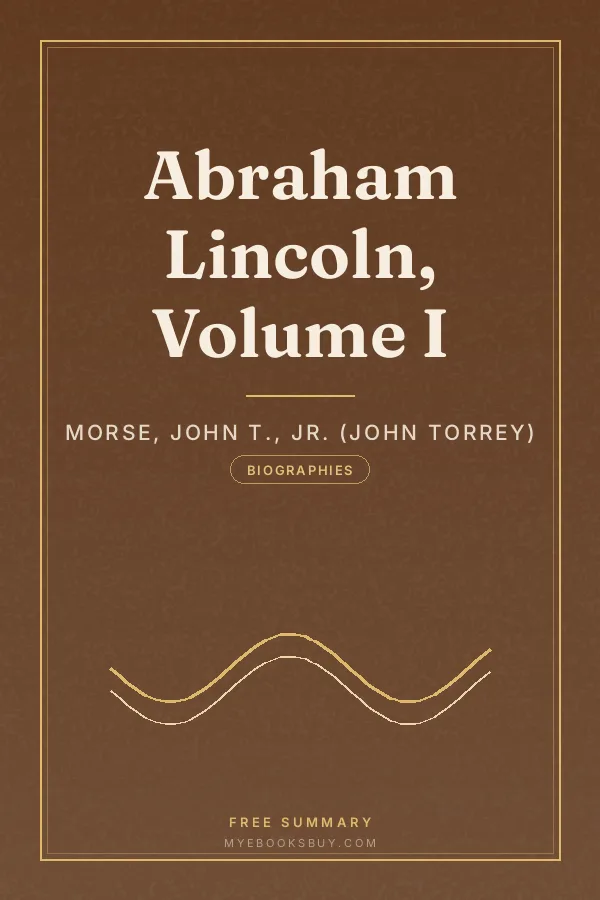 Cover of Abraham Lincoln, Volume I