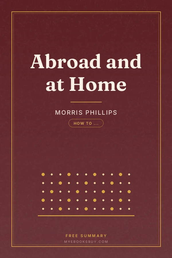 Cover of Abroad and at Home