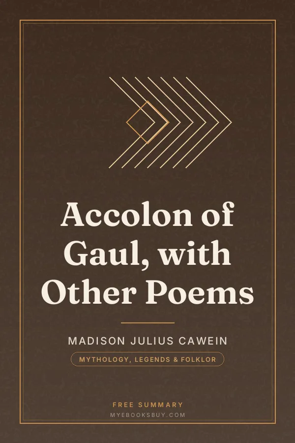 Cover of Accolon of Gaul, with Other Poems