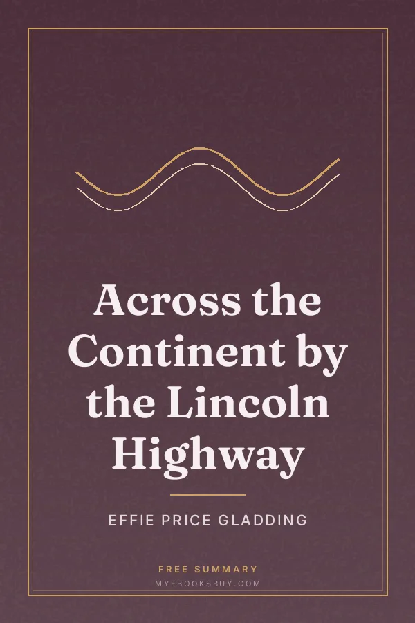Cover of Across the Continent by the Lincoln Highway