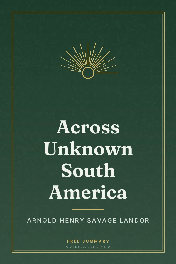 Cover of Across Unknown South America