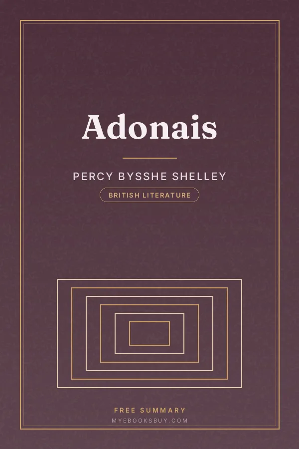 Cover of Adonais