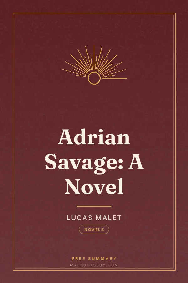 Cover of Adrian Savage: A Novel