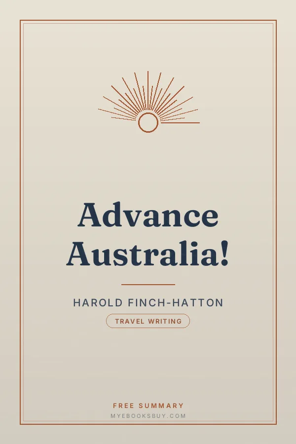 Cover of Advance Australia!