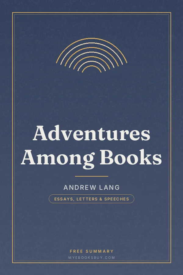 Cover of Adventures Among Books