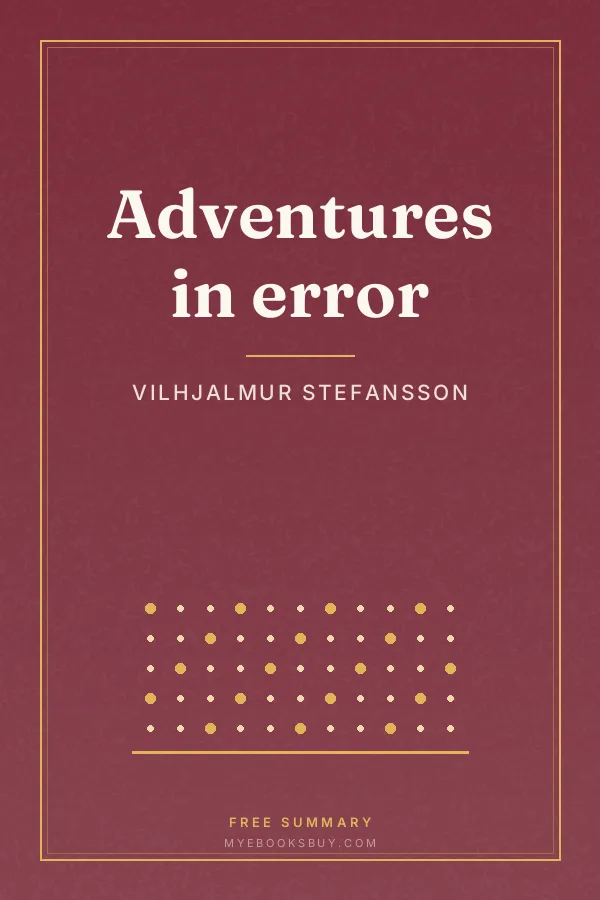 Cover of Adventures in error