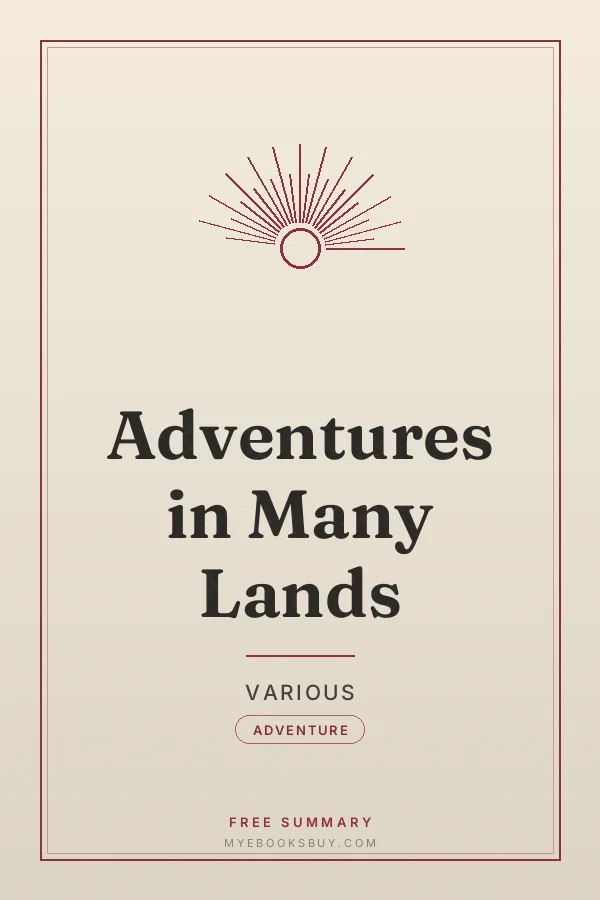 Cover of Adventures in Many Lands