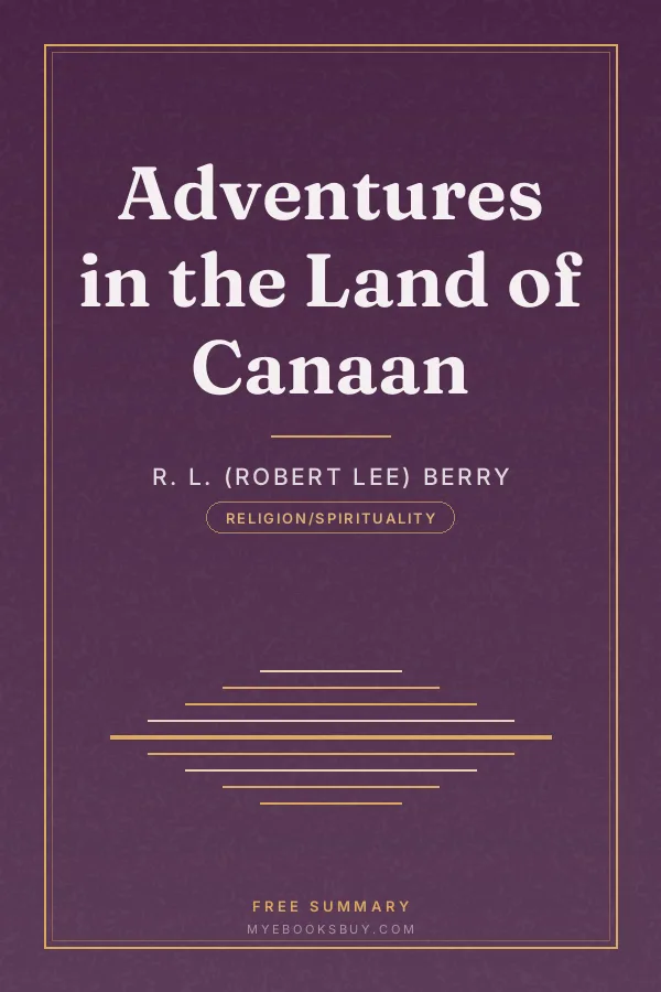 Cover of Adventures in the Land of Canaan