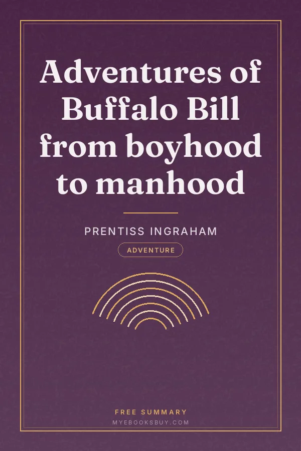 Cover of Adventures of Buffalo Bill from boyhood to manhood