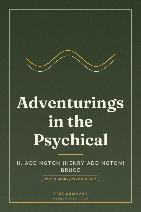 Cover of Adventurings in the Psychical