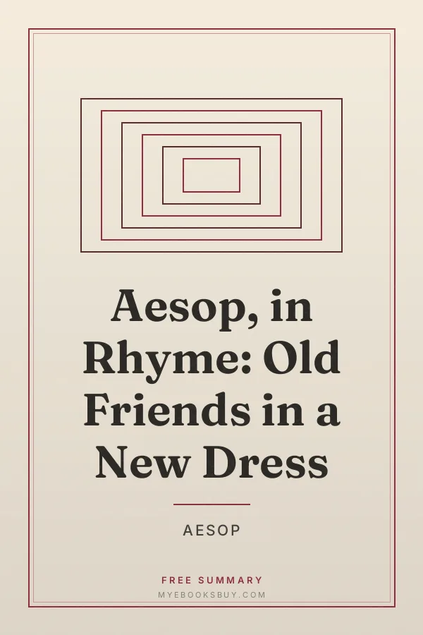 Cover of Aesop, in Rhyme: Old Friends in a New Dress