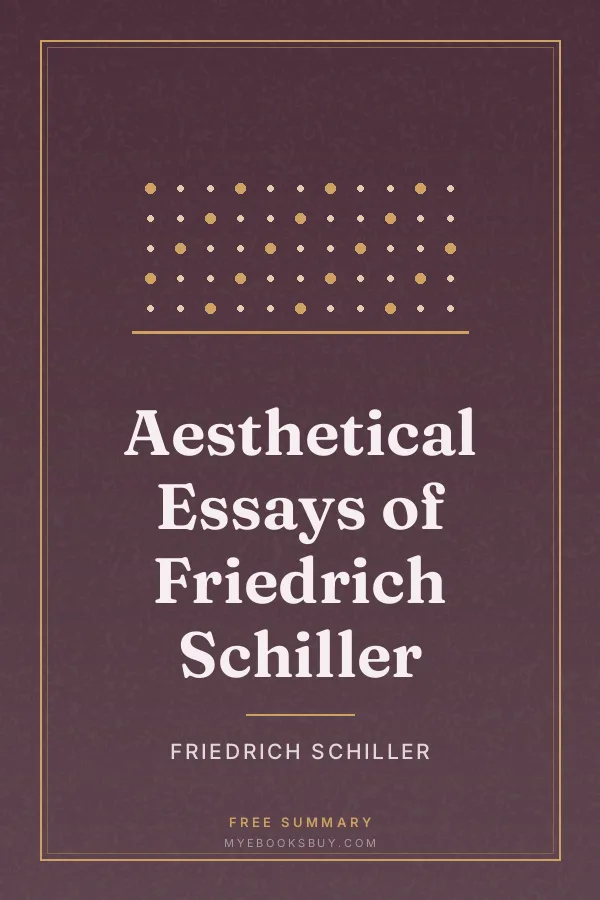 Cover of Aesthetical Essays of Friedrich Schiller