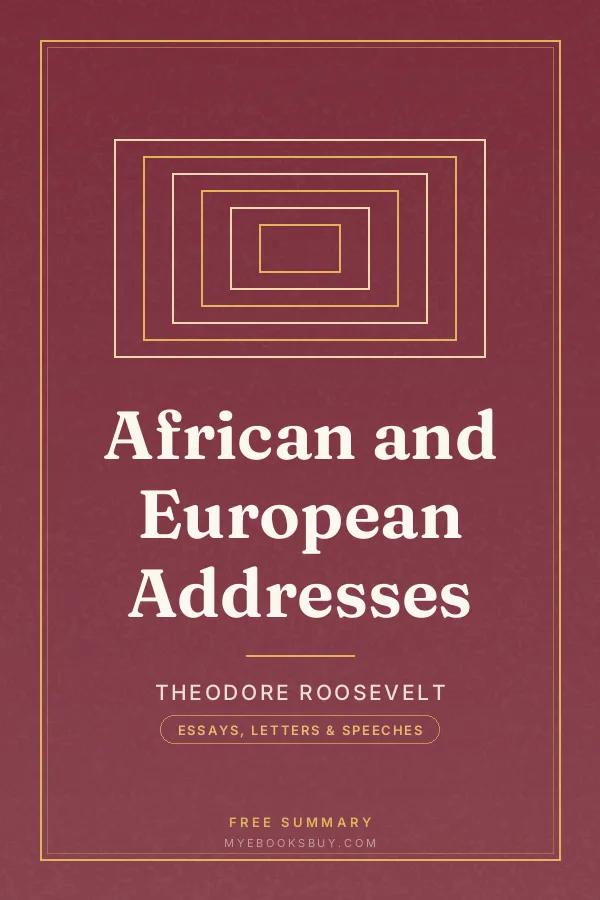 Cover of African and European Addresses