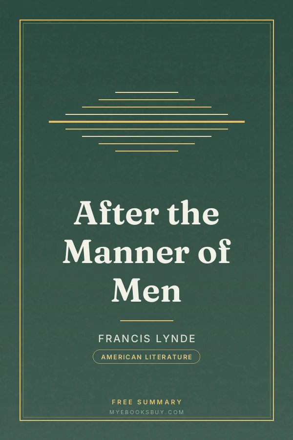 Cover of After the Manner of Men