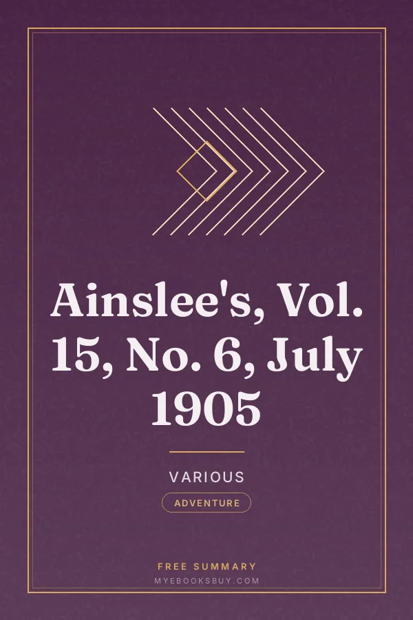 Cover of Ainslee's, Vol. 15, No. 6, July 1905