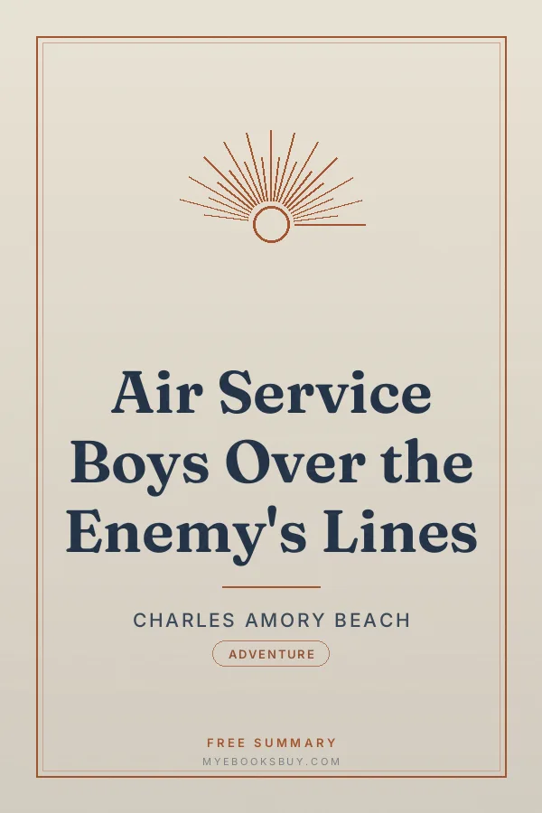 Cover of Air Service Boys Over the Enemy's Lines