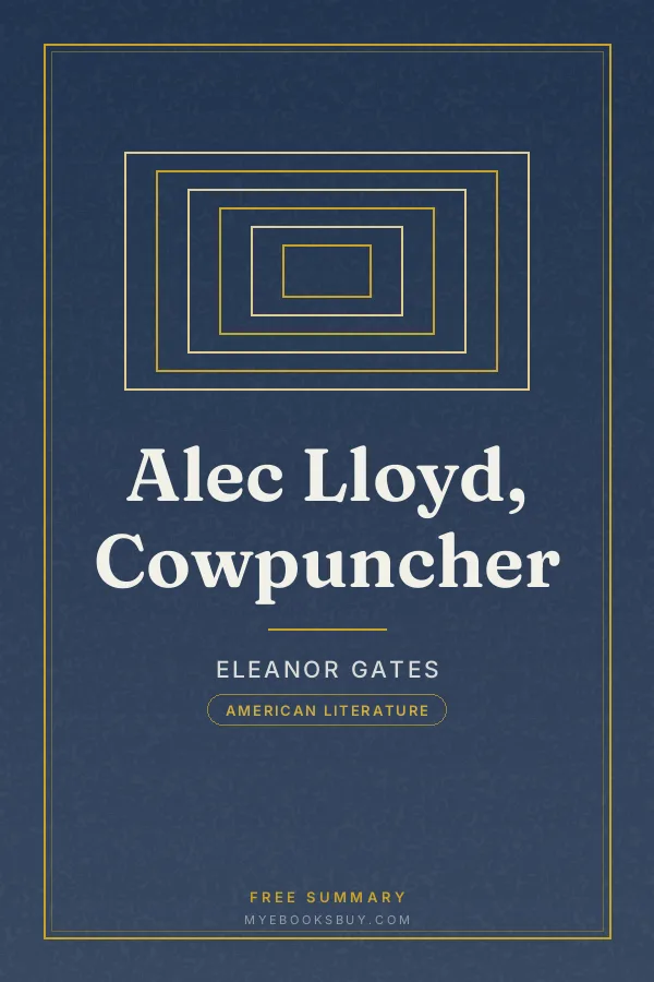 Cover of Alec Lloyd, Cowpuncher