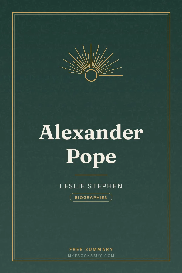 Cover of Alexander Pope