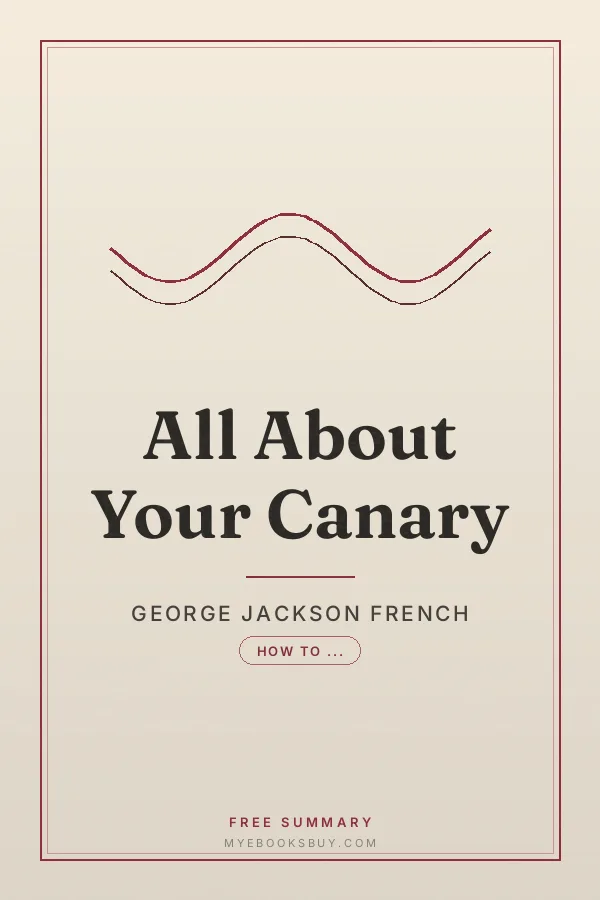 Cover of All About Your Canary