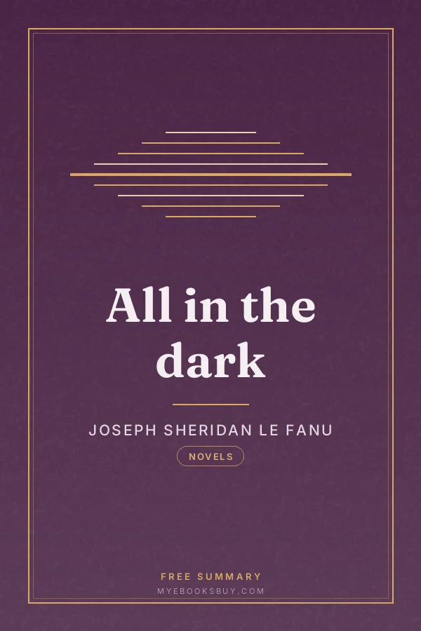 Cover of All in the dark