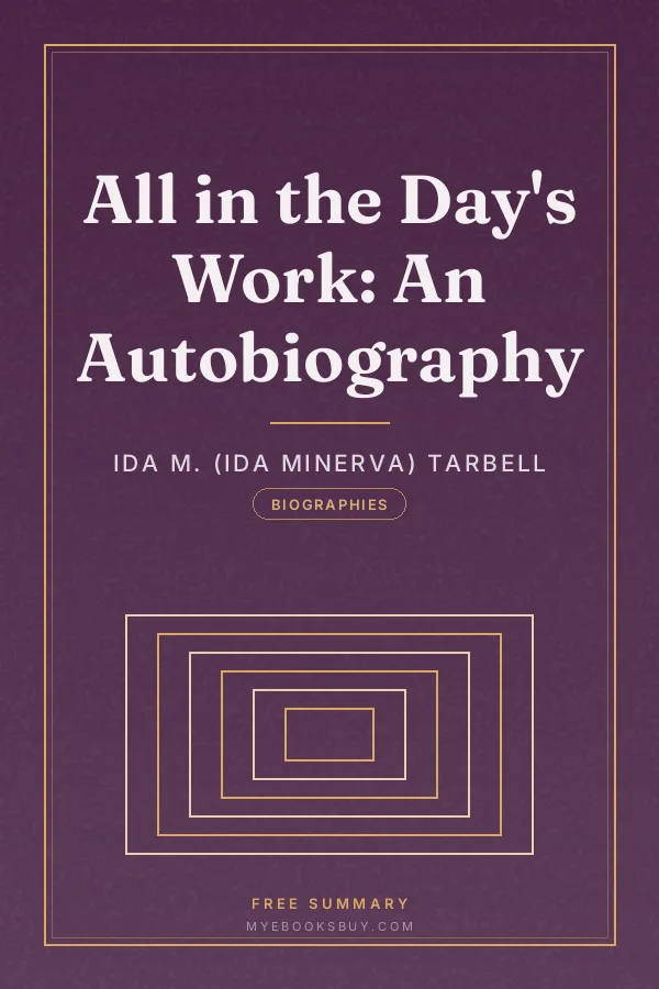 Cover of All in the Day's Work: An Autobiography