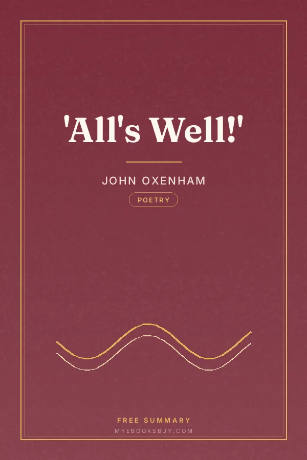 Cover of 'All's Well!'