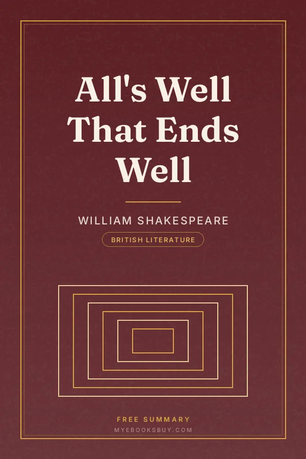 Cover of All's Well That Ends Well