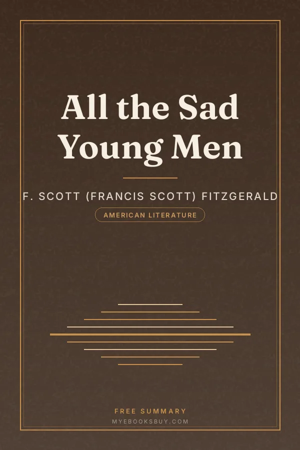 Cover of All the Sad Young Men